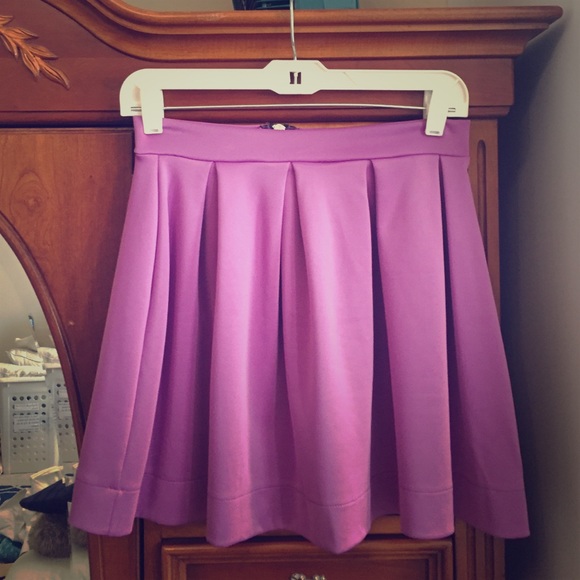 Purple Tobi skater skirt