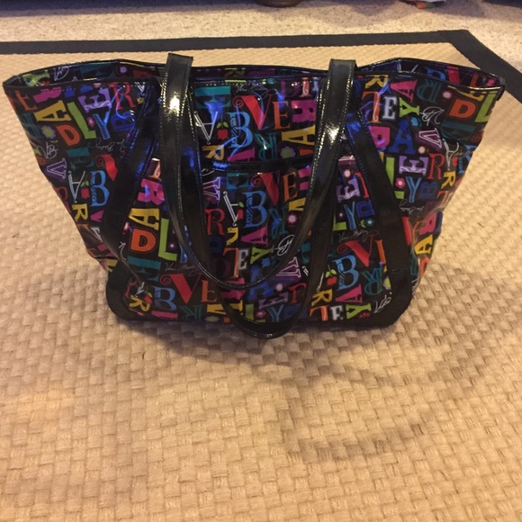 LIKE NEW UNIQUE VERA BRADLEY TOTE!