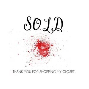 All items past this point have sold. Thank you!