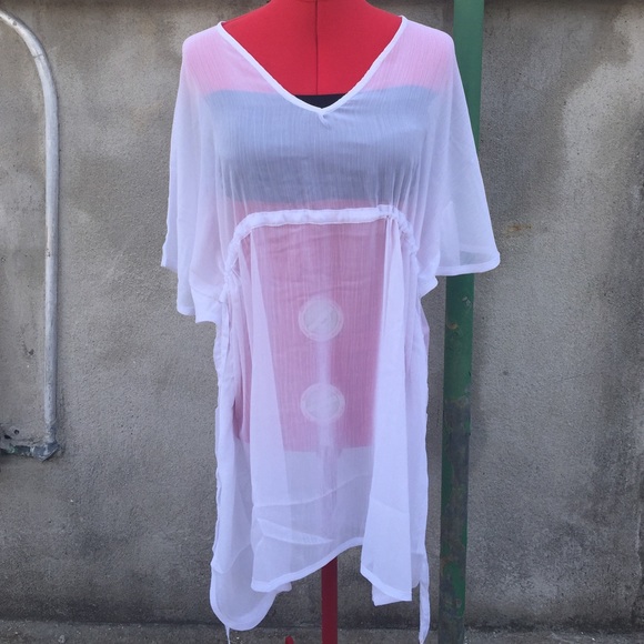 Mud Pie Sheer Beach Cover Up - Picture 2 of 3