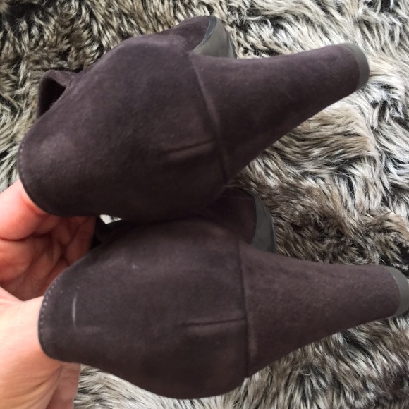 Aquatalia Paneled Suede weatherproof Ankle Boot - Picture 4 of 8