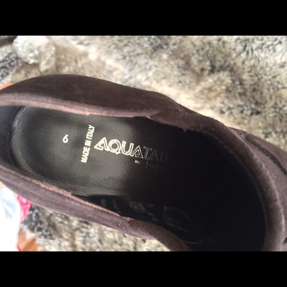 Aquatalia Paneled Suede weatherproof Ankle Boot - Picture 8 of 8