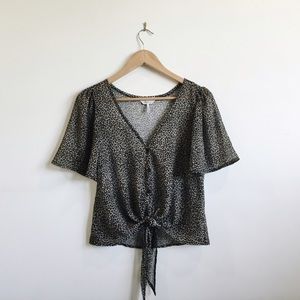 Pacsun Kirra Sheer Blouse
