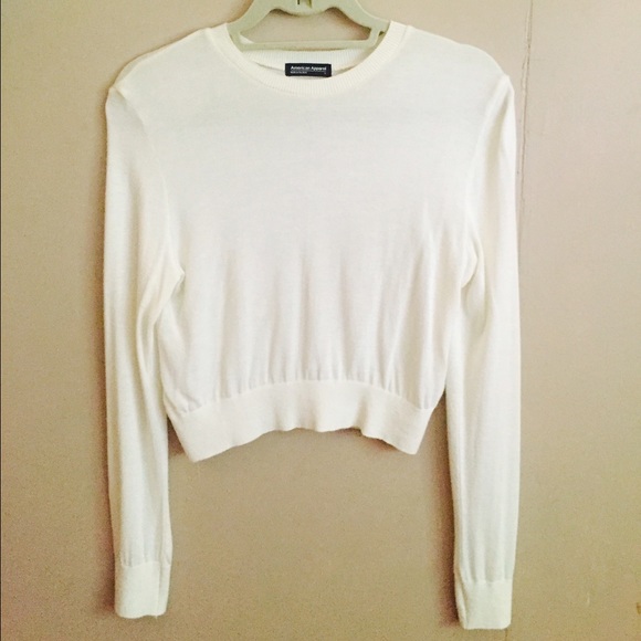 American Apparel Lightweight Crop Sweater