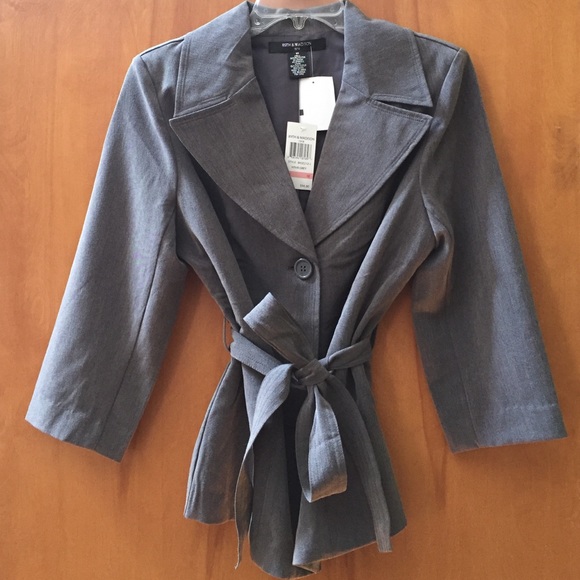 Gray blazer!!💋