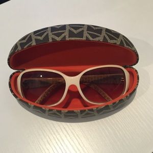 Michael Kors sunglasses in off white/beige