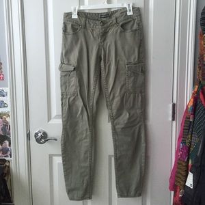 Express skinny cargo pants