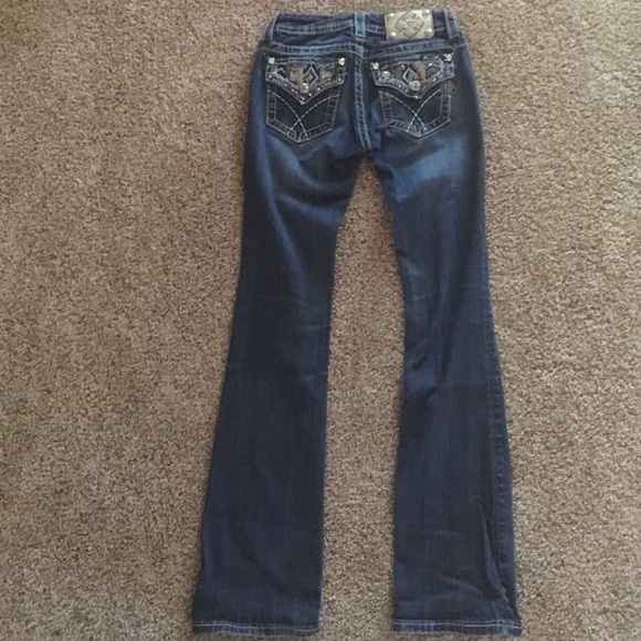 Miss Me Aztec Bootcut 25 Inseam 34 - Picture 2 of 4