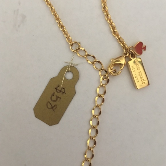 KS 12K gold plated and zirconia necklace - Picture 3 of 4