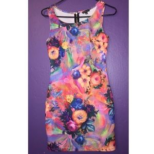 MIDI casual flower dress.
