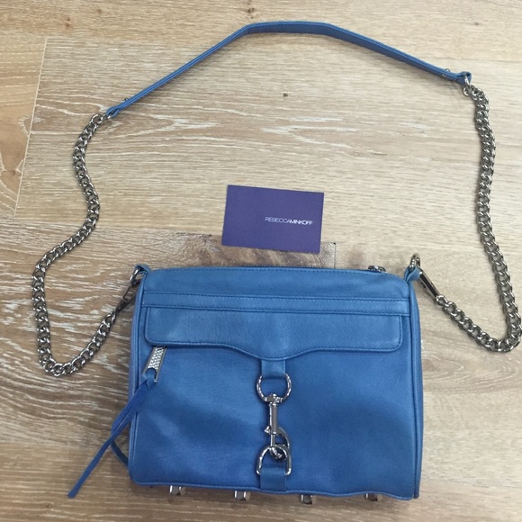 Rebecca Minkoff blue cross body!