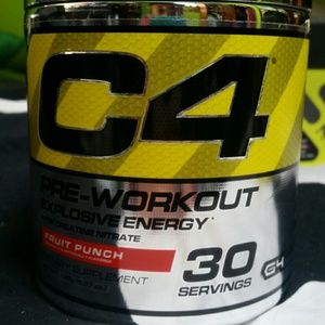 C4 Pre-Workout Fruit Punch 30 Servings