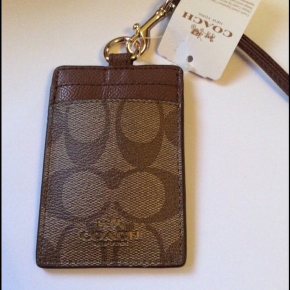 Coach Signature Lanyard NWT - Picture 2 of 3