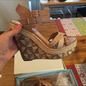 Wedge heel sandals
