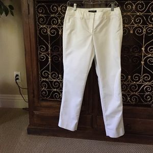 White House Black Market white dress pants