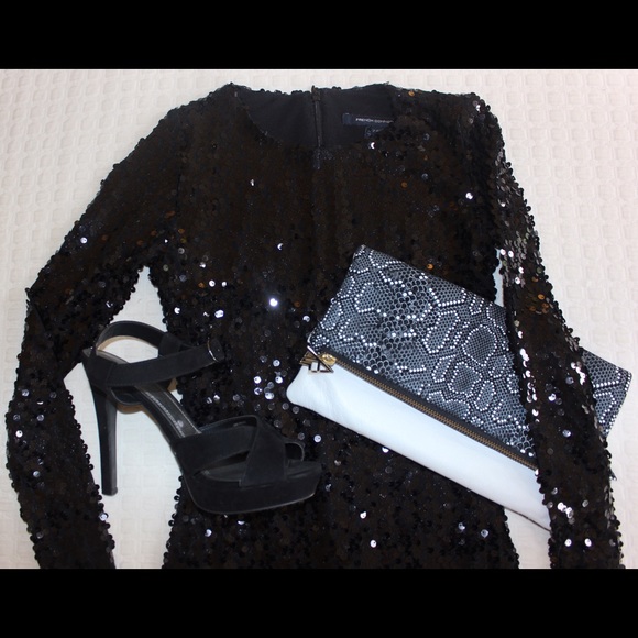 French Connection embellished cocktail dress