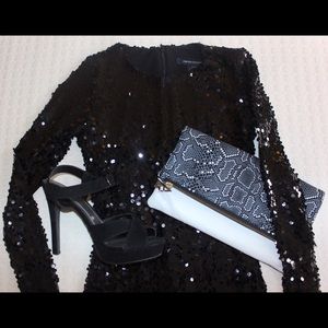 French Connection embellished cocktail dress