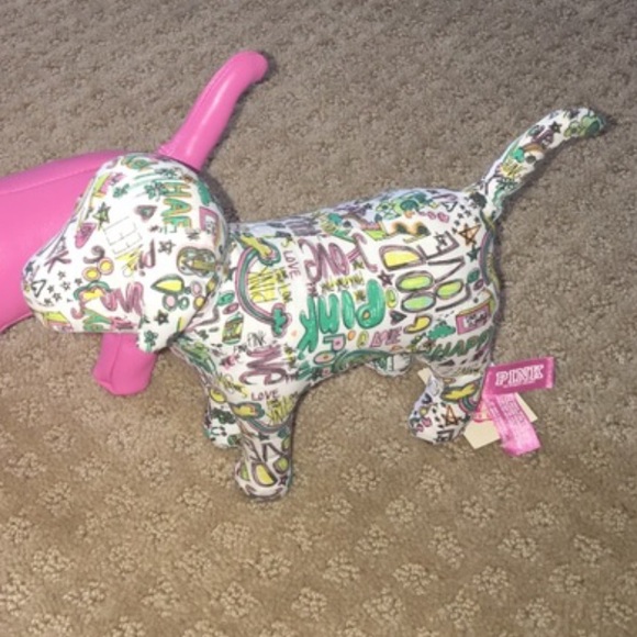 Pink Victoria secret collector dog (pink is sold)