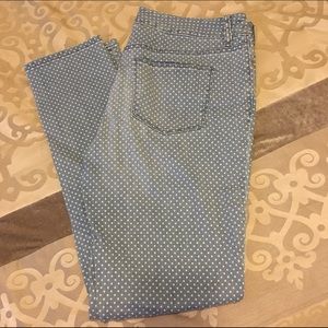 The Limited Polka dot jeans