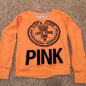 Orange "Pink" sweatshirt