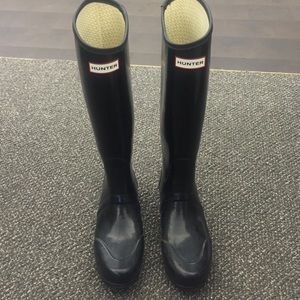 Hunter boots black
