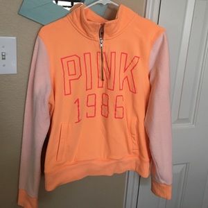 PINK VS half zip