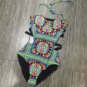 *NWT* Mara Hoffman One-Piece Cutout Swimsuit Sz S