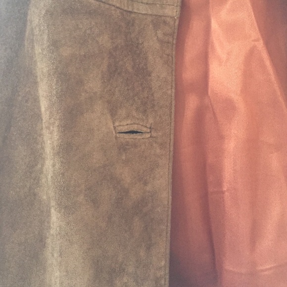 Vintage suede leather jacket - Picture 2 of 4
