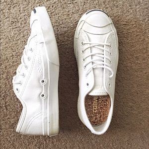 Jack Purcell tumbled Leather Converse