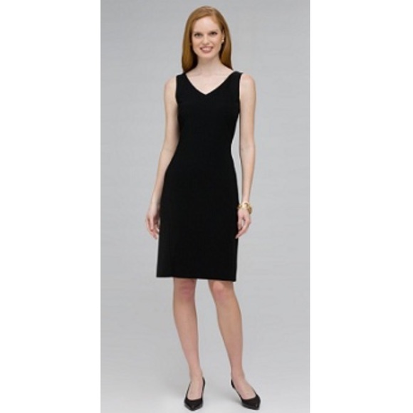 🆕Jones New York black sleeveless suit dress