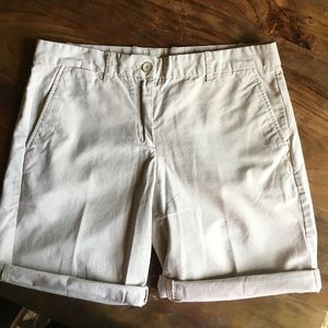 Gap boyfriend roll up shorts