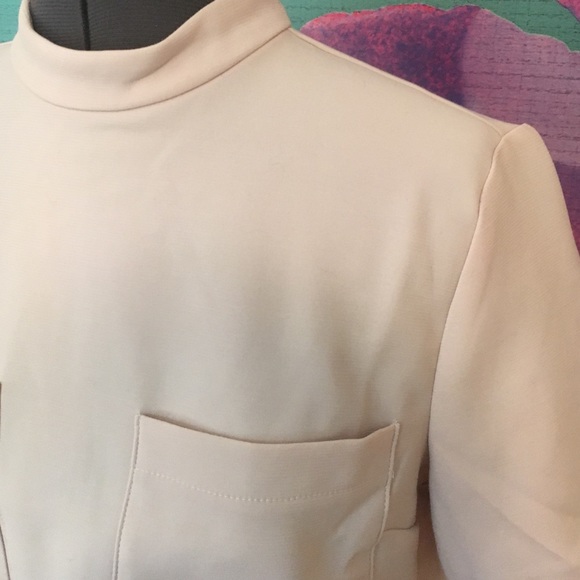 Light pink zippered crop top - Picture 2 of 4
