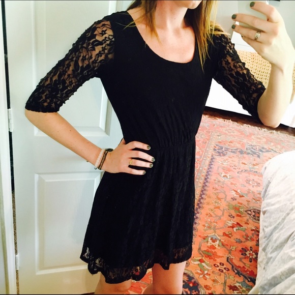 Black Lace Dress