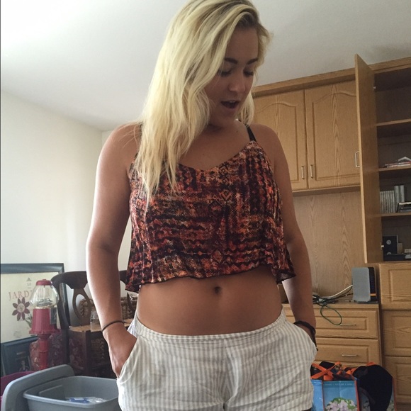 Boho crop top