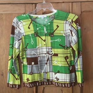 CAbi Key Cardigan New Without Tags size medium.