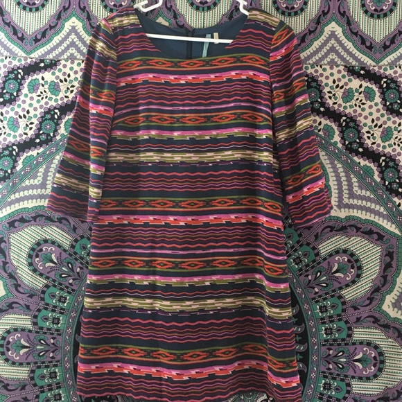 Small Francesca's multi print dress - Picture 1 of 2