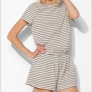 Urban outfitters stripped romper