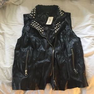 Leather Vest