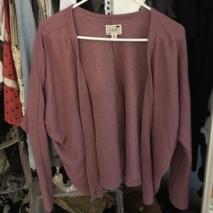 LA Hearts blush pink cardigan