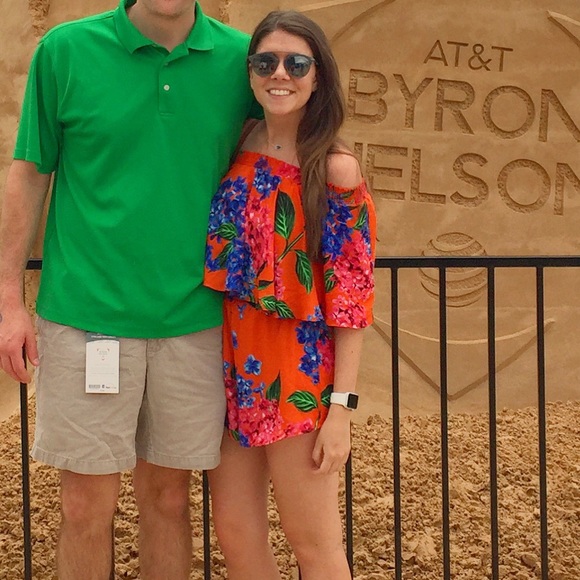 SOLD on Ⓜ️ Rosarita romper - Bahama Bloom - Picture 4 of 4