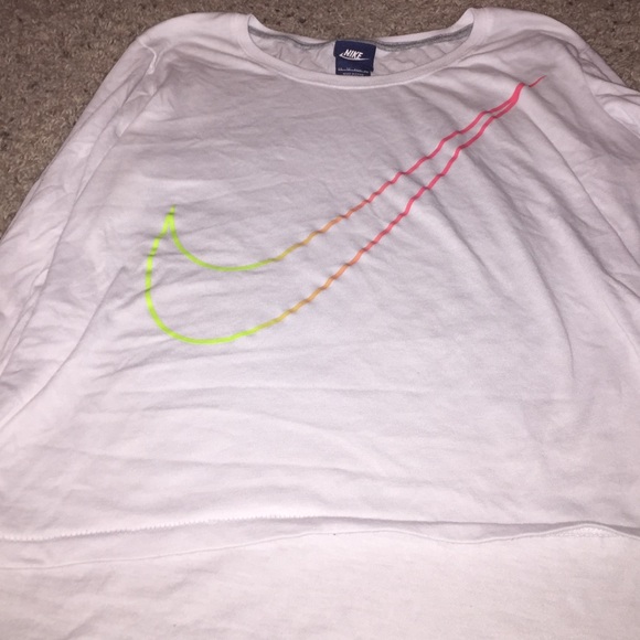 Neon Swish long sleeve shirt