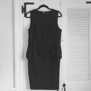 Black slim dress