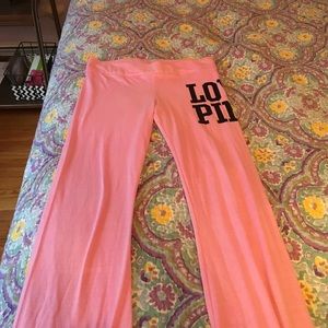 Pink Sleep Pants