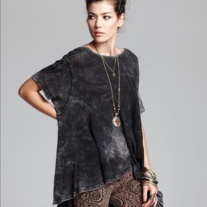 Free people circle in the sand boxy oversized tee