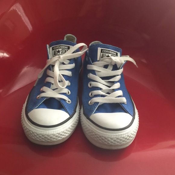 Blue converse