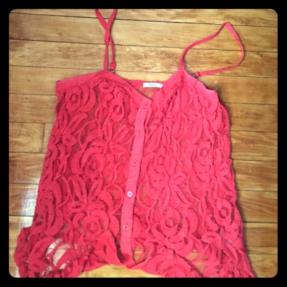 Laced tank