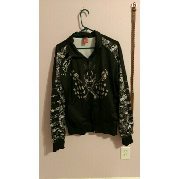 Ed hardy biker jacket
