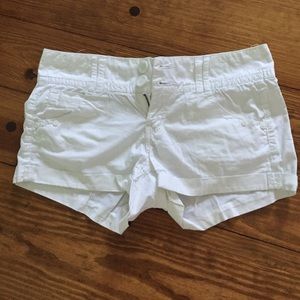 White shorts