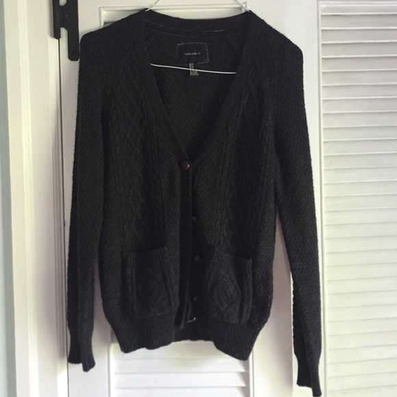 Wool cardigan