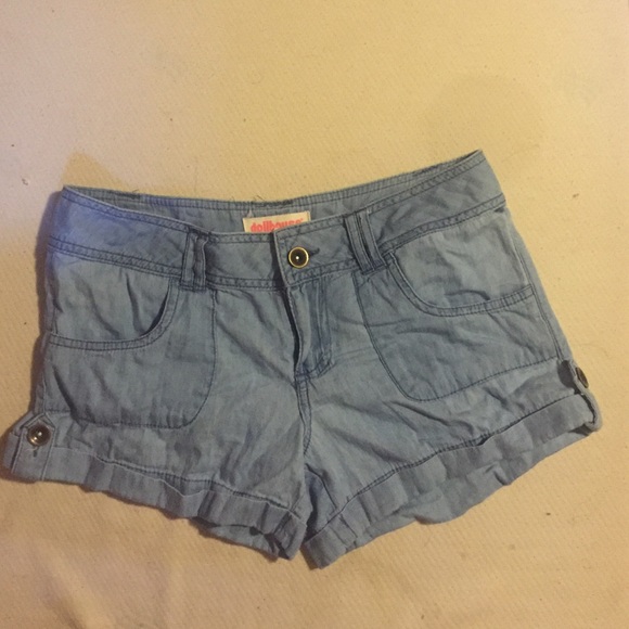 Light Blue Jean Shorts